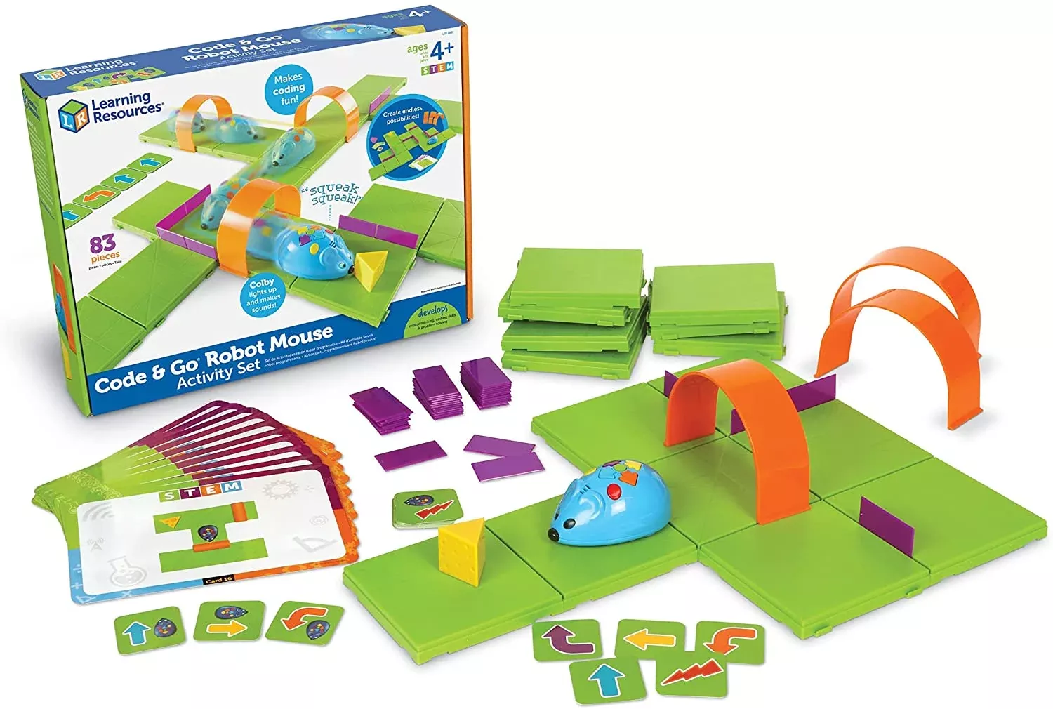 Learning Resources - Code & Go Robot Mouse Activity Set