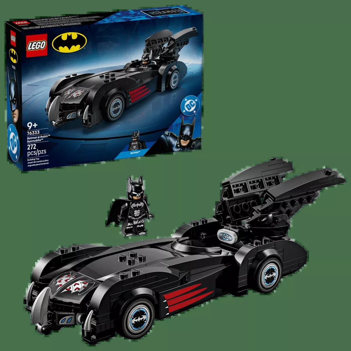 LEGO - Batman & Robin Batmobile 76333
