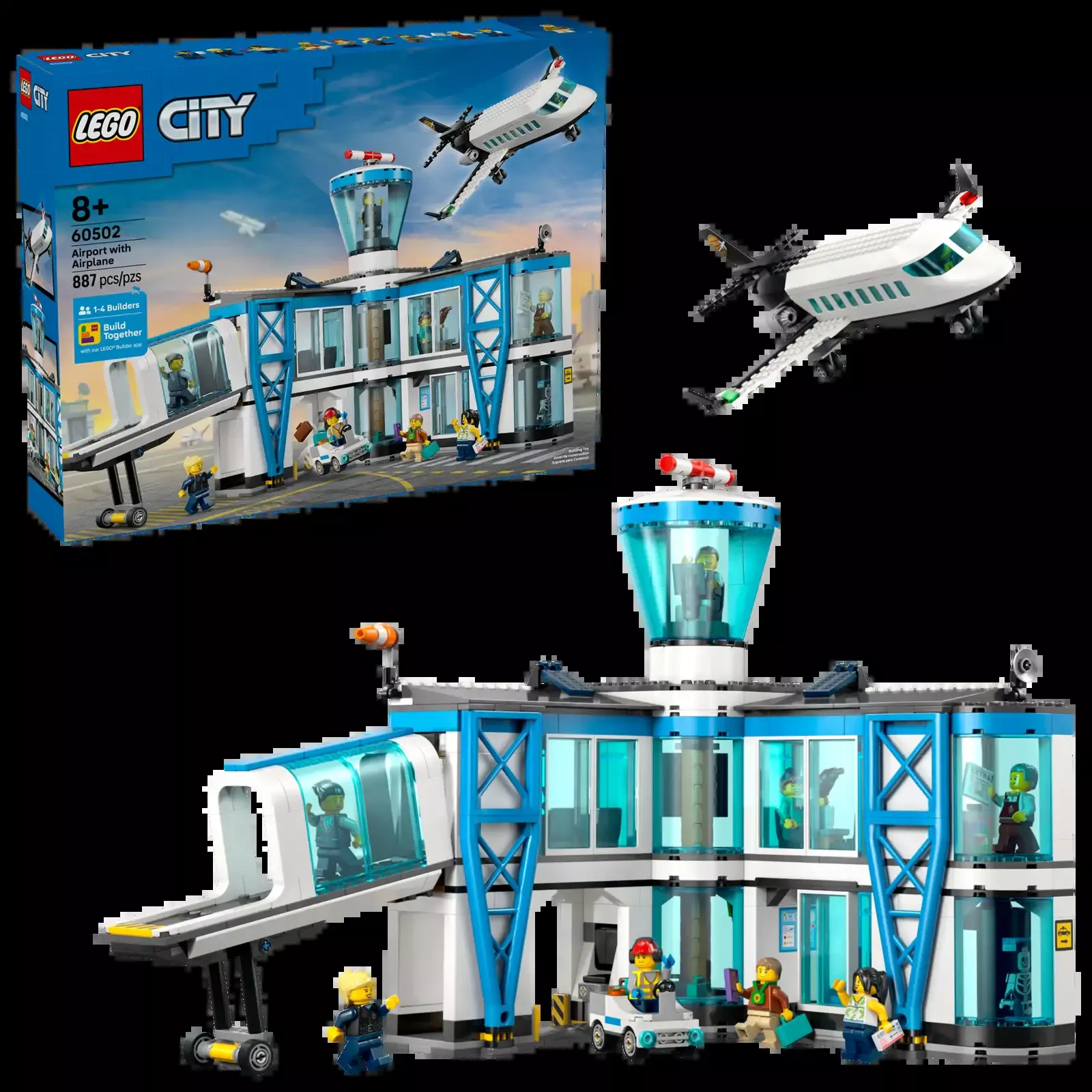 LEGO City Airport with Airplane