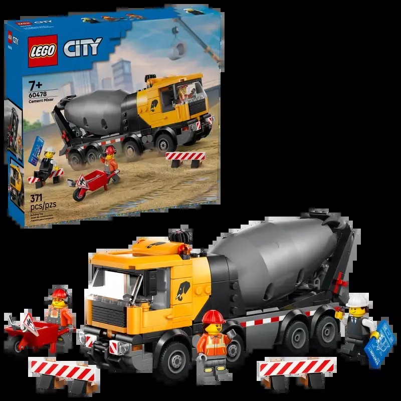 LEGO - City Cement Mixer 60478