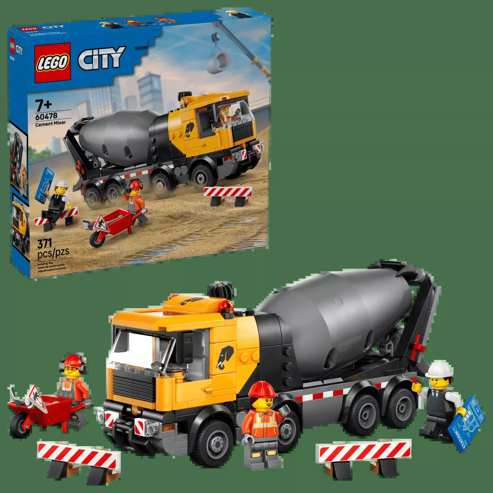 LEGO City Cement Mixer