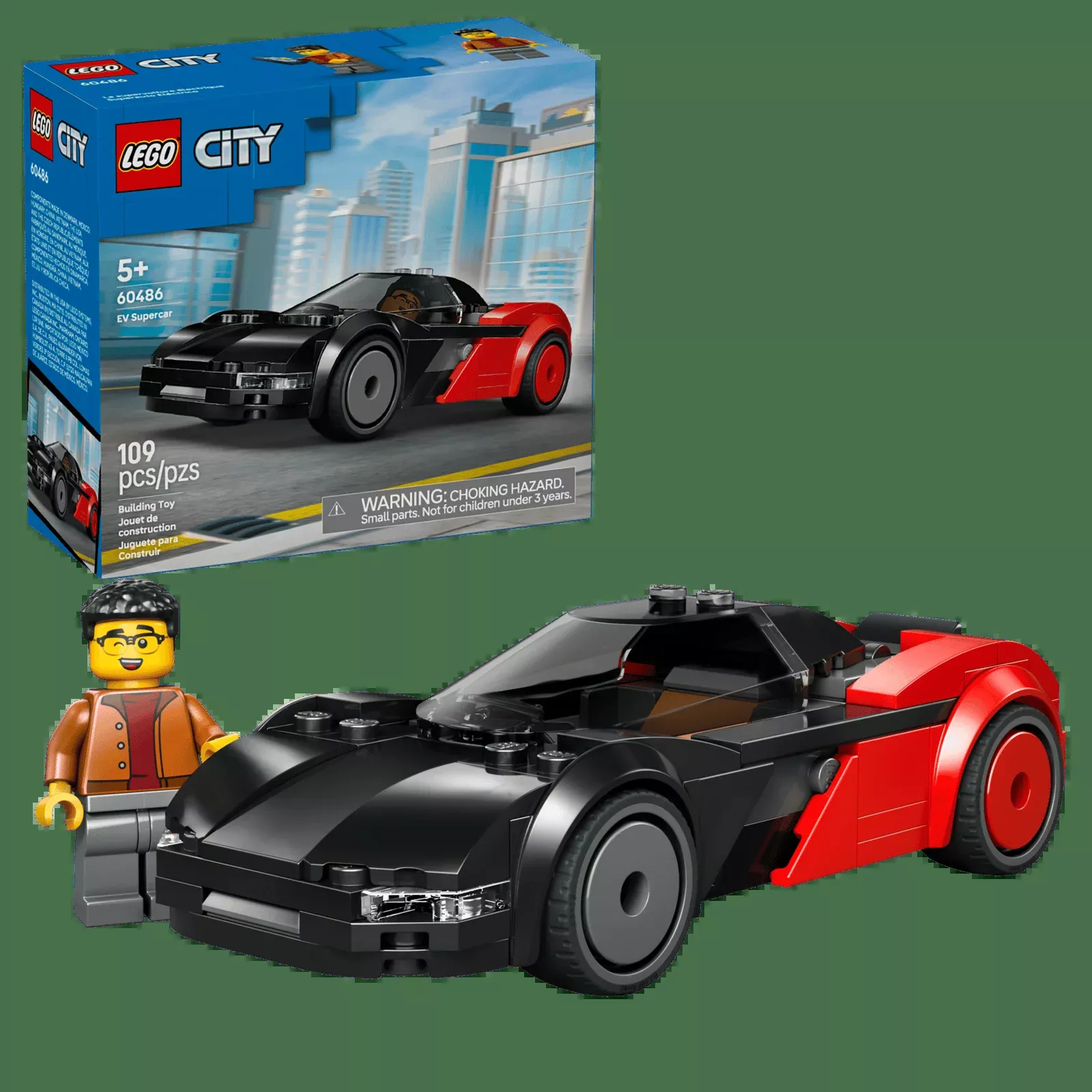 LEGO City EV Supercar