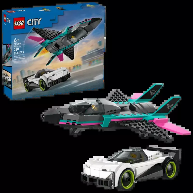 LEGO - City Jet Vs Car 60489