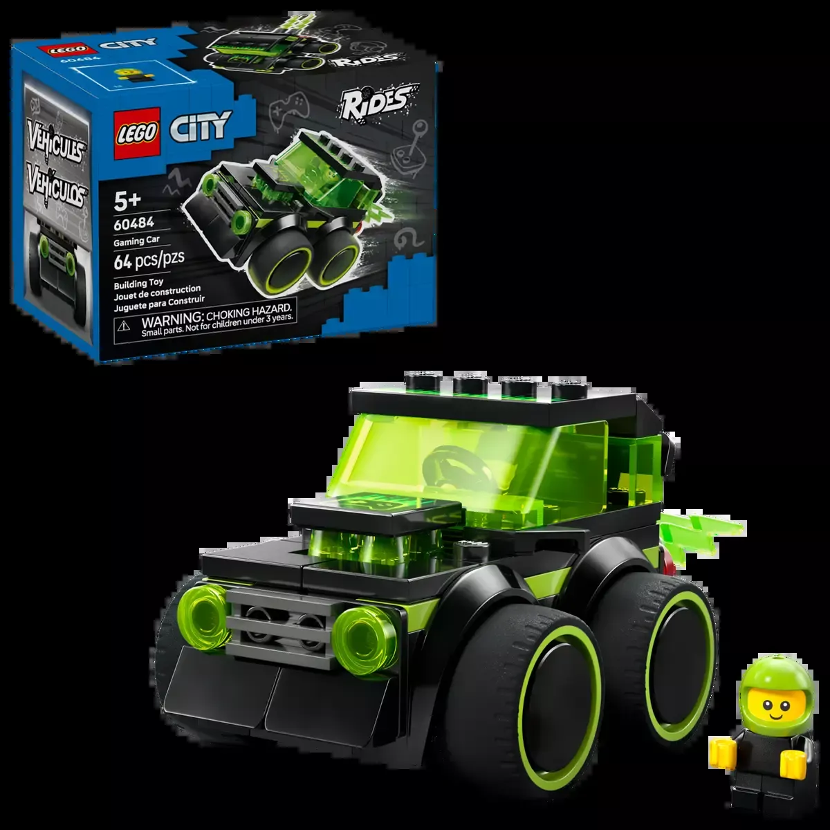 LEGO - City Rides Gaming Car 60484