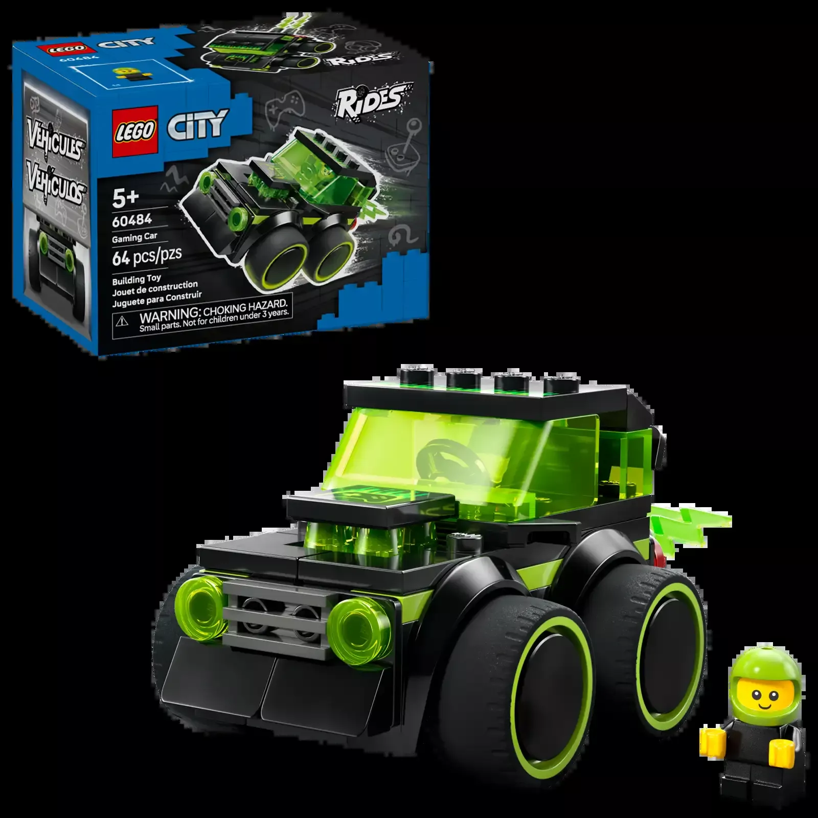 LEGO City Rides – Gaming Race Car