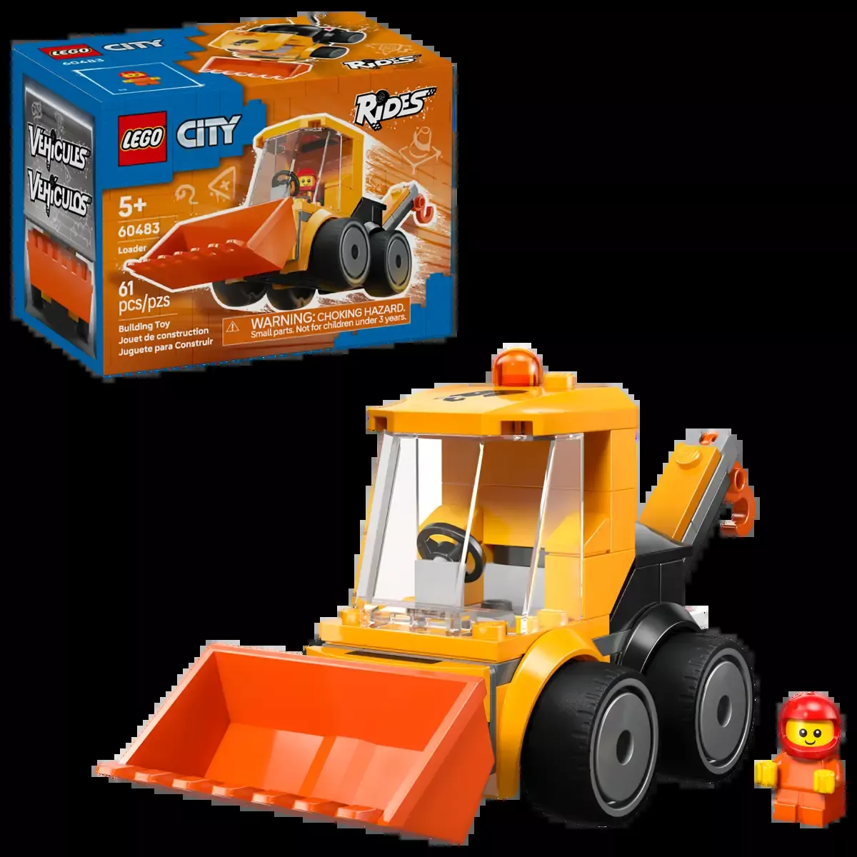 LEGO - City Rides Loader 60483