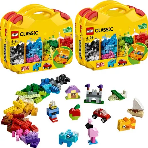 LEGO Classic Creative Suitcases - Set of 4
