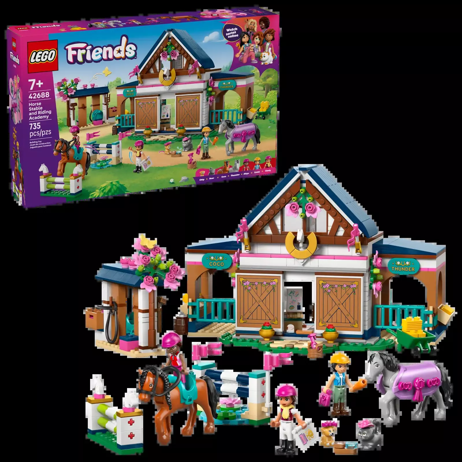 Lego Friends Horse Stable and Riding Academy