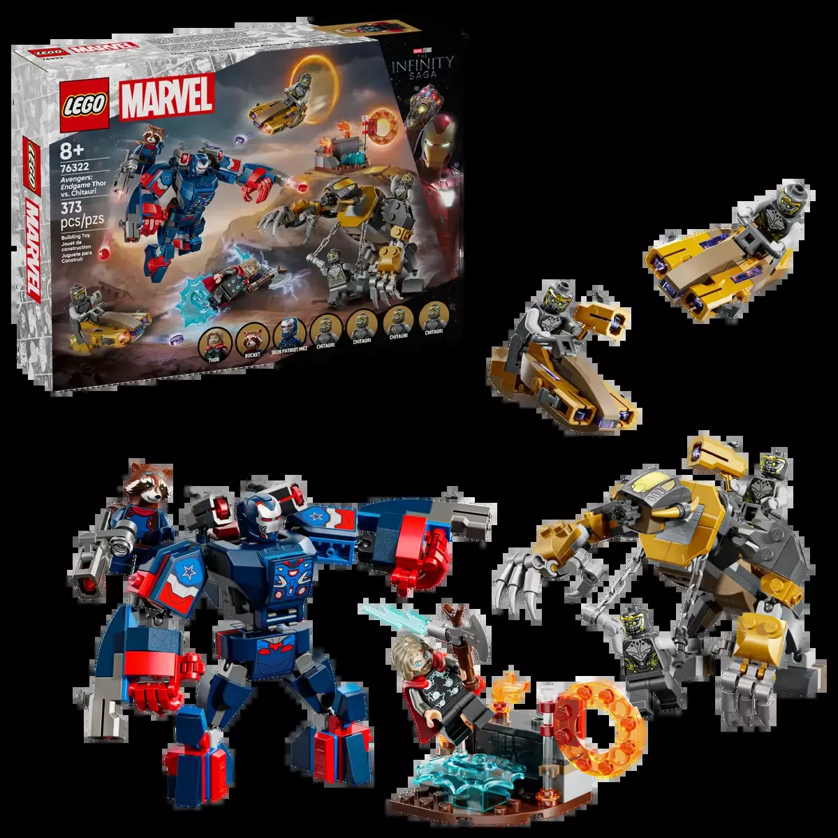 LEGO - Marvel Avengers Endgame Thor vs Chitauri 76322
