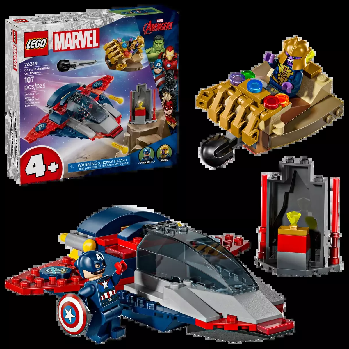 LEGO - Marvel Captain America vs Thanos 76319