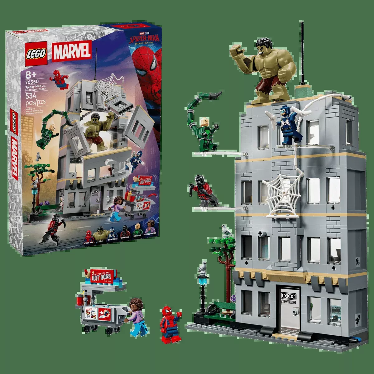 Lego Marvel Spider-Man vs. Hulk Epic Clash