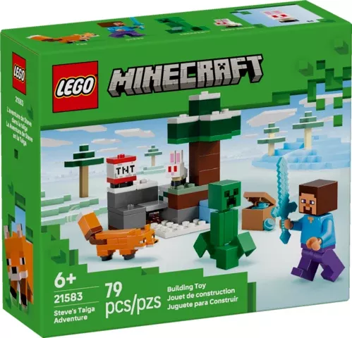 Lego Minecraft Steve's Taiga Adventure