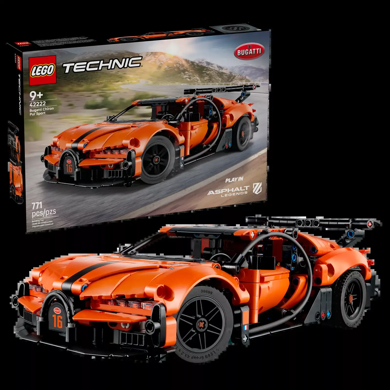 Lego Technic™ Bugatti Chiron Pur Sport Hypercar