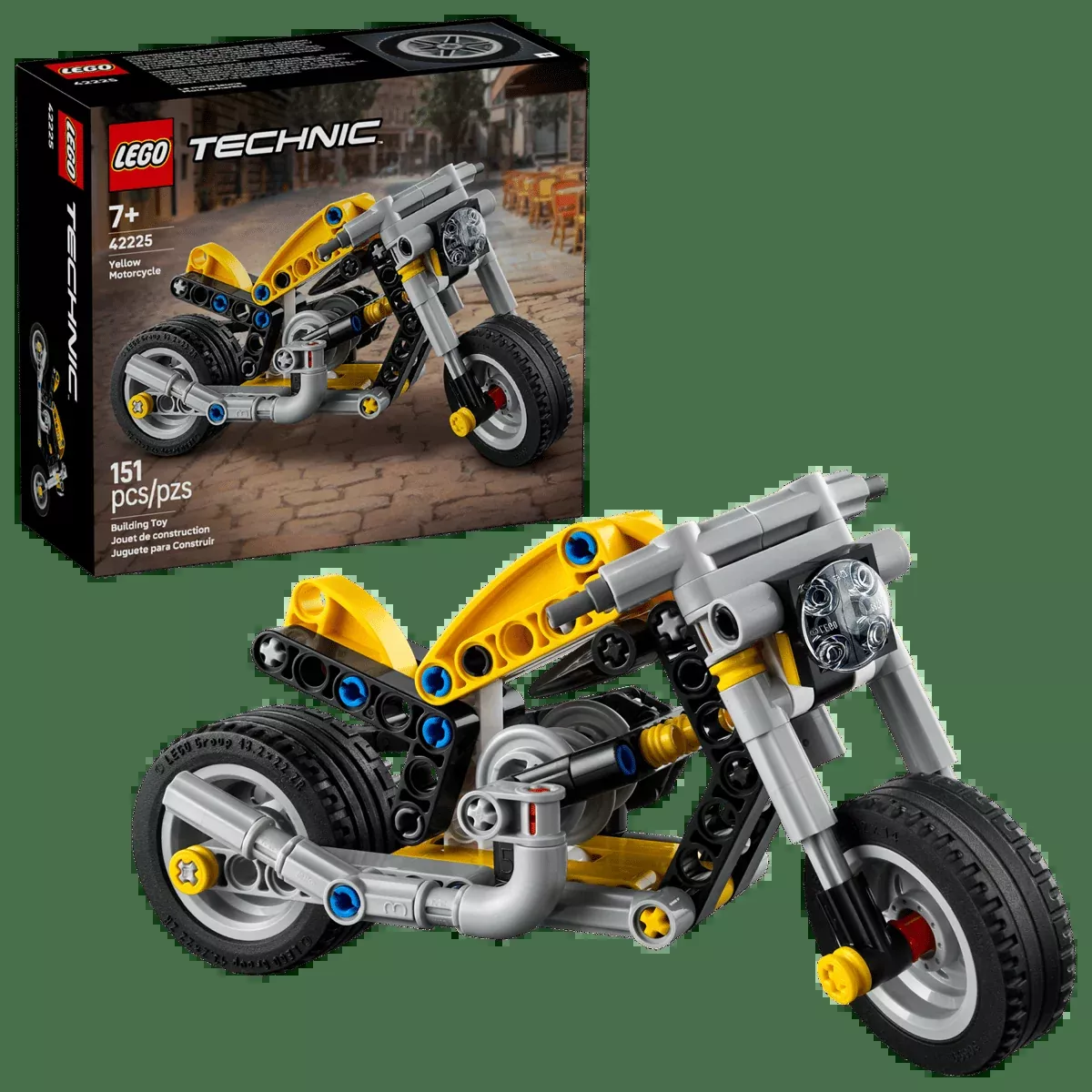 Lego Technic™ Yellow Motorcycle