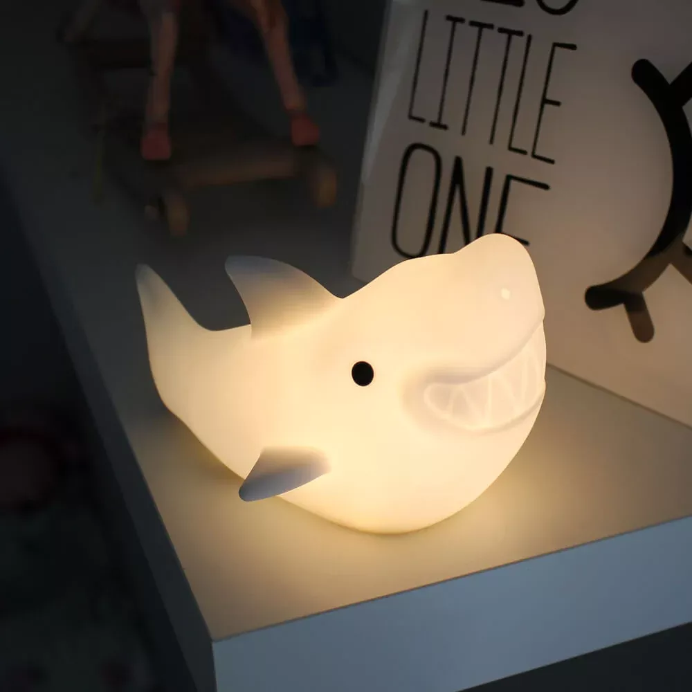 Lil Dreamers - LED Silicone Touch Sensitive Night Light - Shark