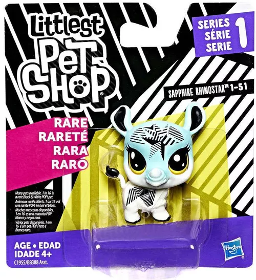 Littlest Pet Shop Sapphire Rhinostar