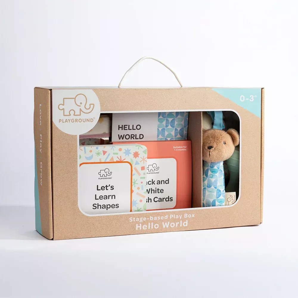 Living Text - Playground Box 1 Hello World 0-3m
