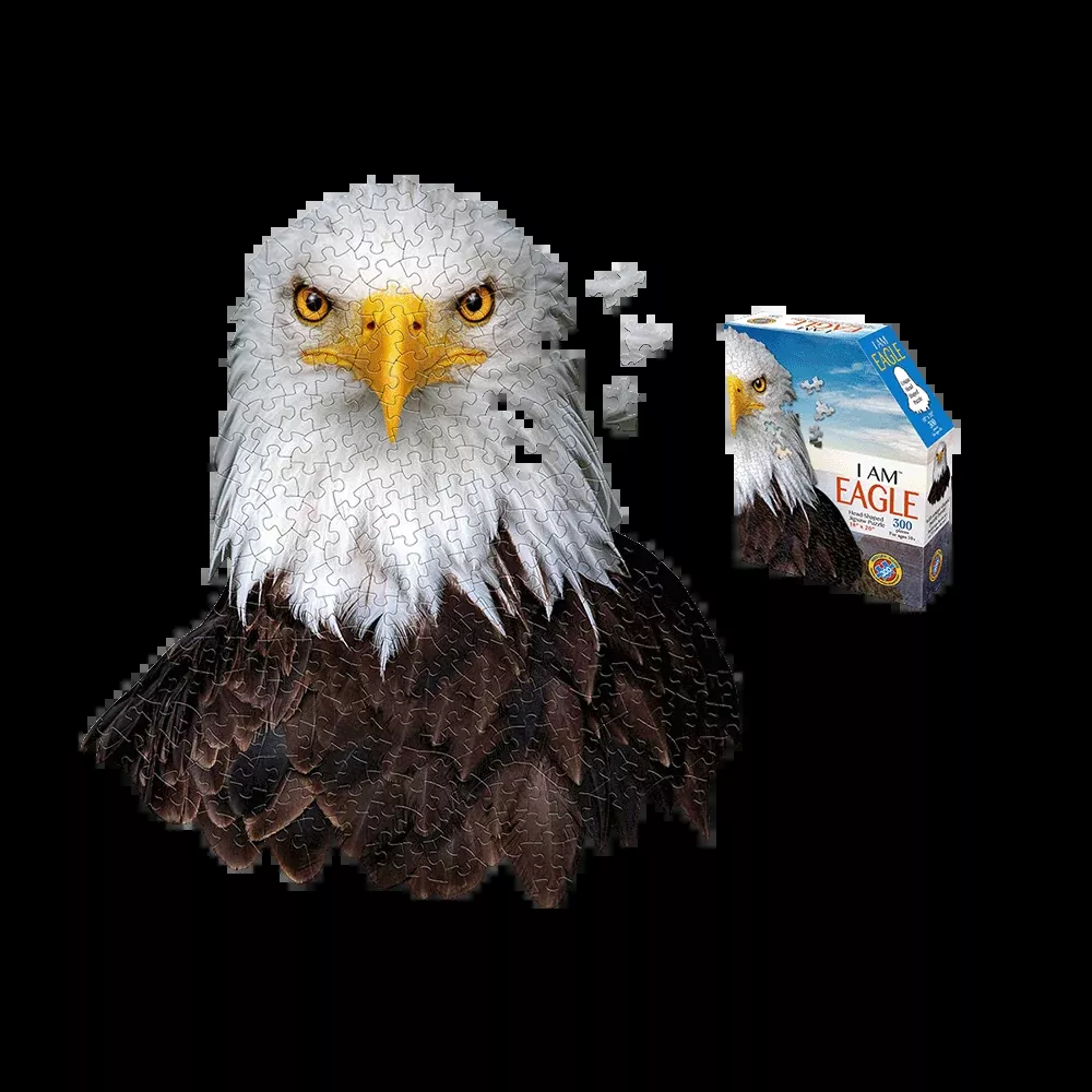 Madd Capp I AM EAGLE Unique-Shaped 300-Piece Jigsaw Puzzle
