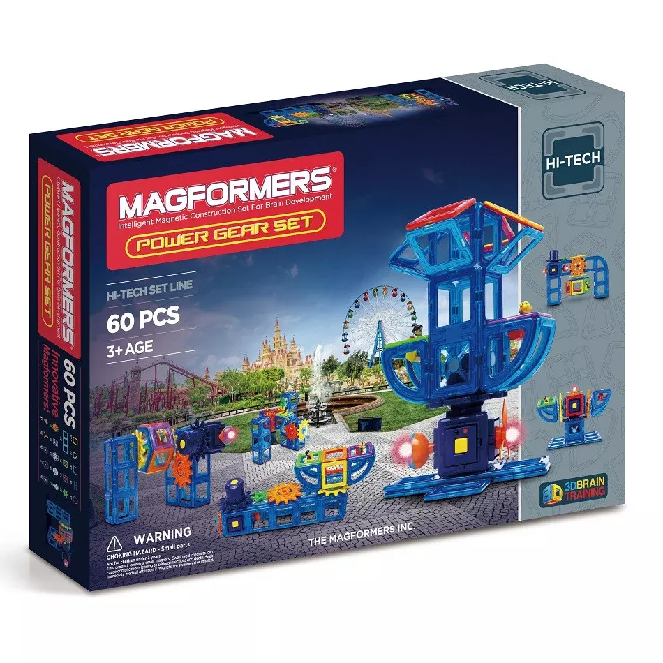 Magformers - Power Gear Set 60Pcs