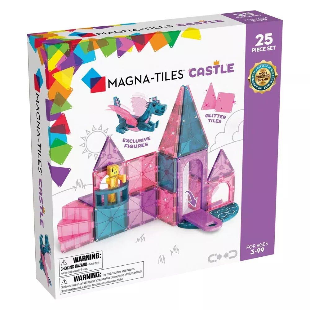 Magna Tiles - Castle Set - 25 pieces