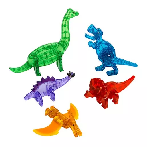 MAGNA-TILES Dinos - 5pcs