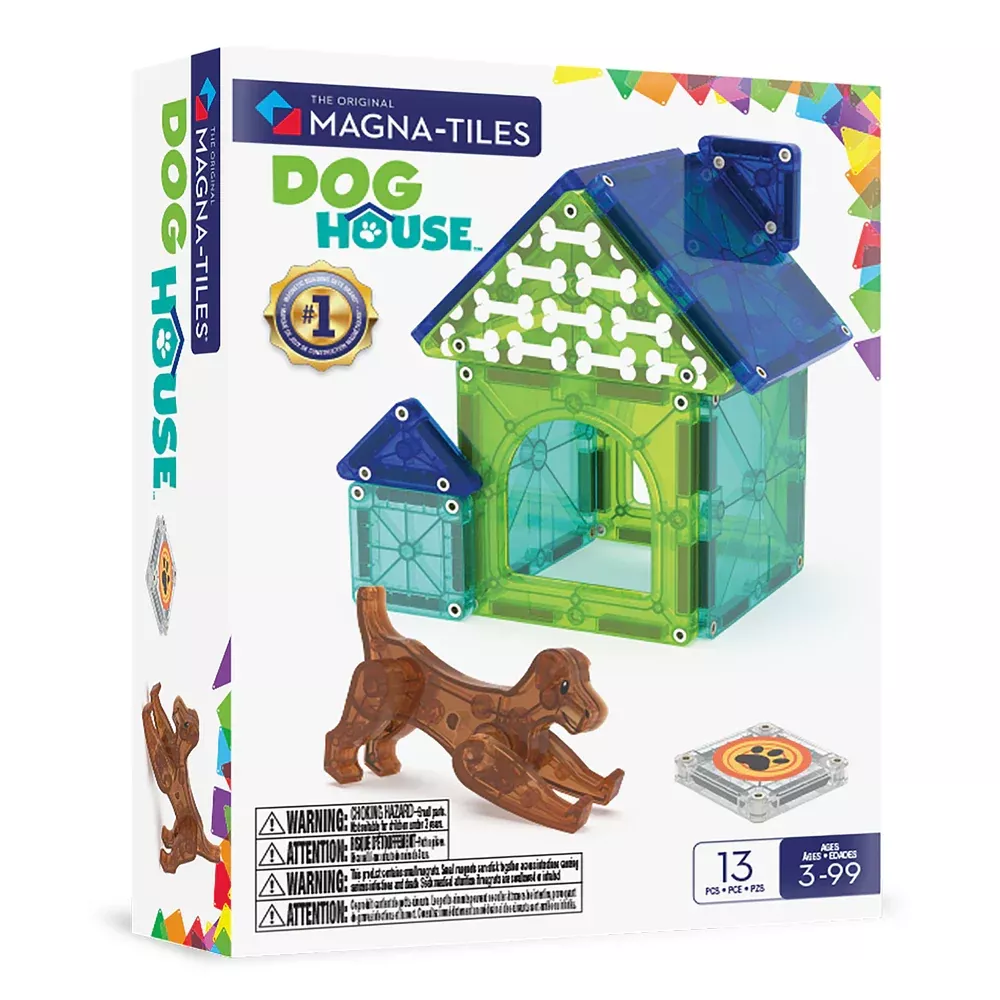 Magna-Tiles Dog House™ 13 Piece Set