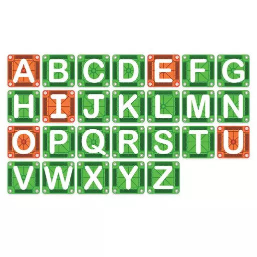 MAGNA-TILES microMAGS Learn Letters™ - 56pcs
