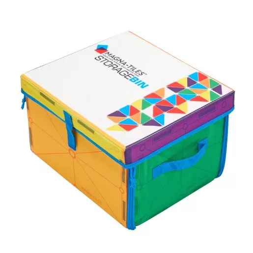MAGNA-TILES Storage Bin & Interactive Play-Mat