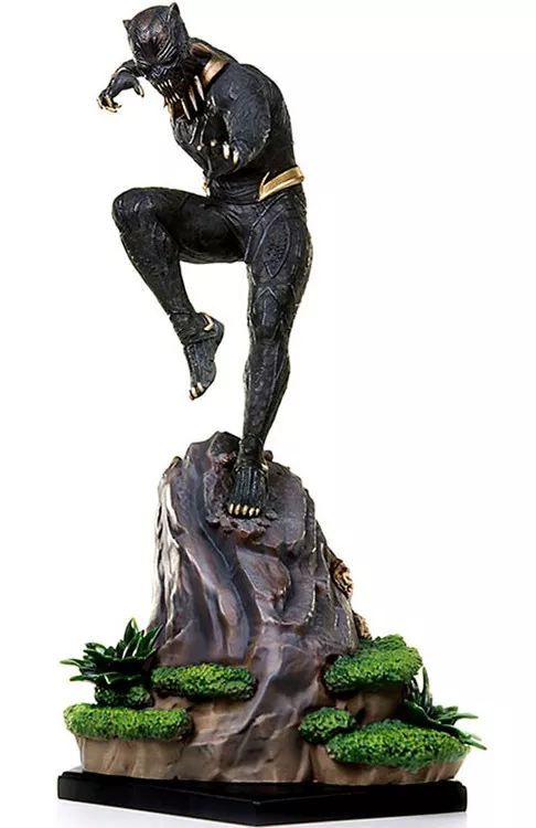 Marvel Black Panther Killmonger Battle Diorama Statue
