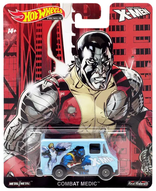 Marvel Hot Wheels Premium Combat Medic Die Cast Car