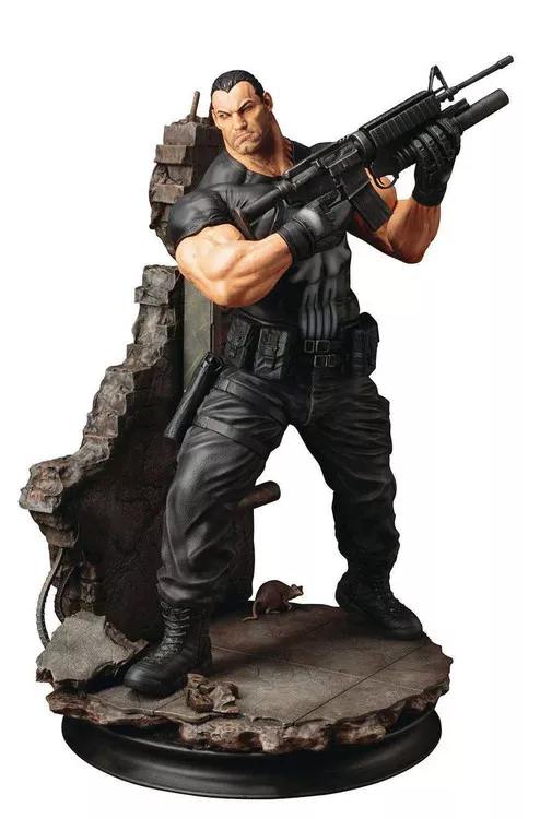 Marvel Punisher FIne Art Statue