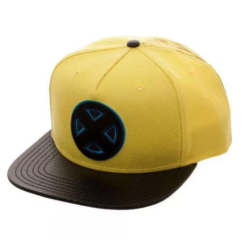 Marvel X-Men Carbon Fiber Snapback Cap Apparel