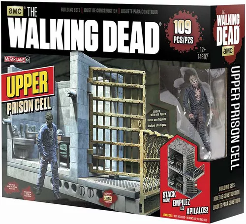 McFarlane Toys The Walking Dead UPPER Prison Cell Building Set