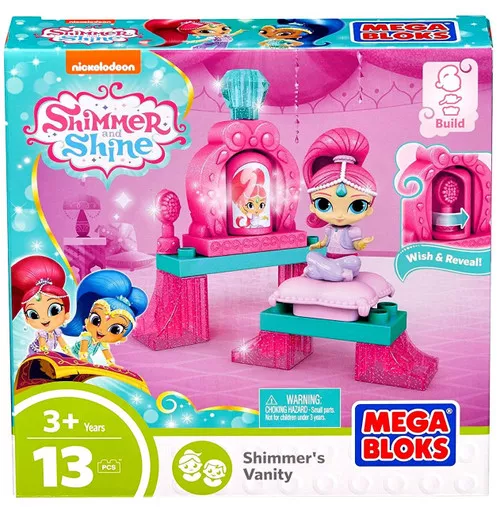 Mega Bloks Shimmer & Shine Shimmer's Vanity Set DXH08