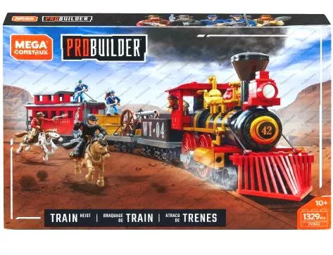 Mega Construx Train Heist Set