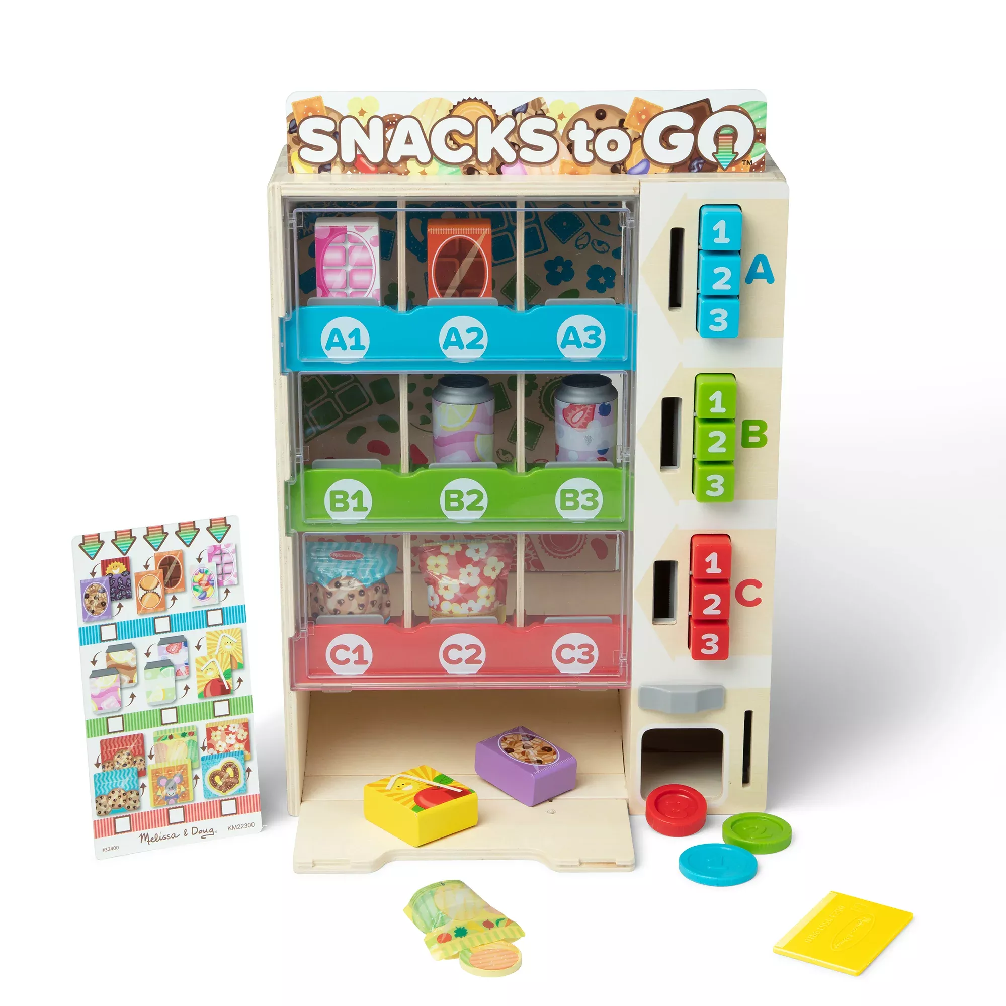 Melissa & Doug - Wooden Vending Machine