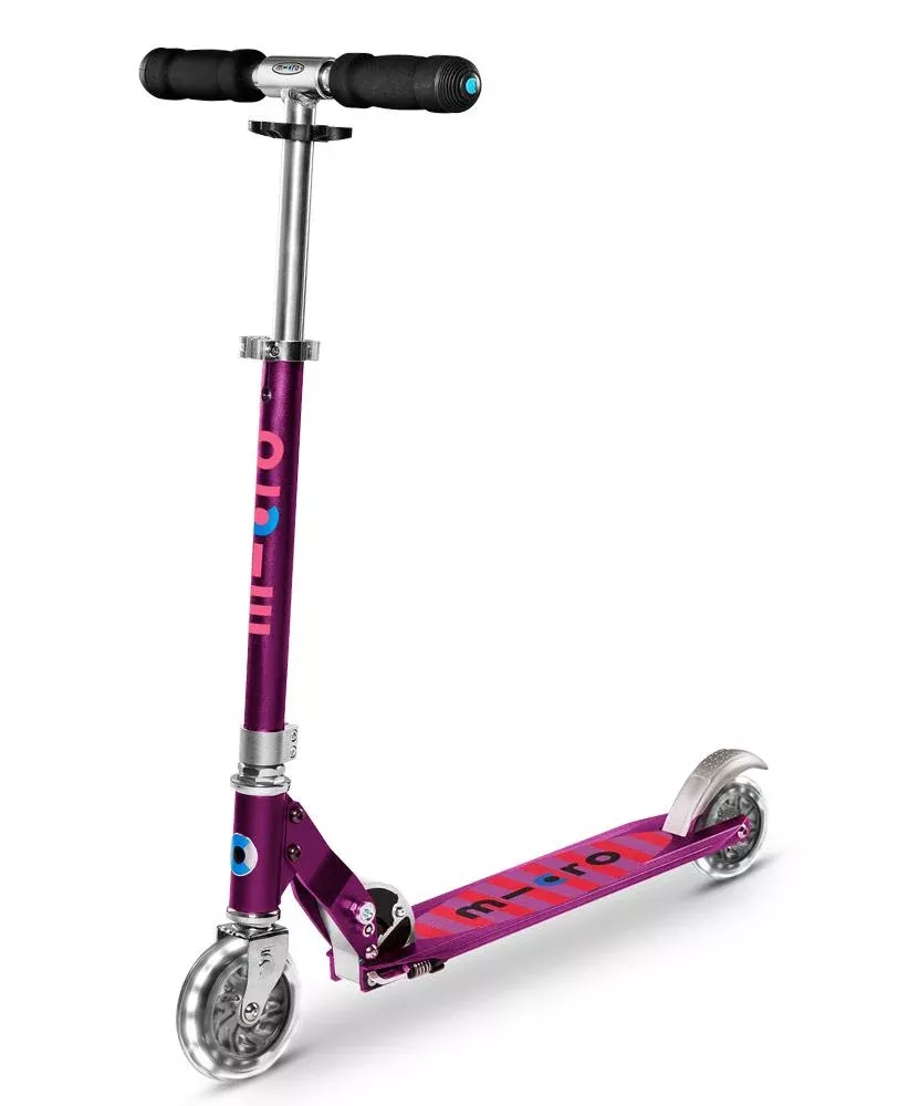 Micro - Sprite Scooter LED Purple Stripe
