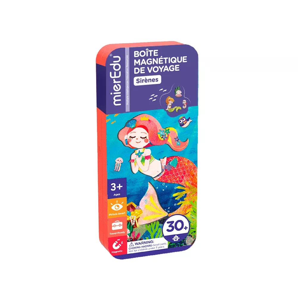 MierEdu - Magnetic Puzzle Box - Mermaids