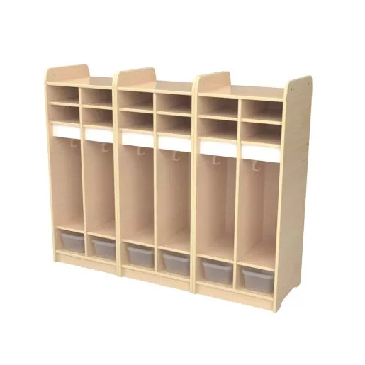 Millhouse™ Compact Toddler 6 section Locker w/ Tubs