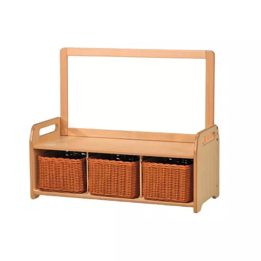 Millhouse™ Low Magnetic Storage Unit with 3 Baskets