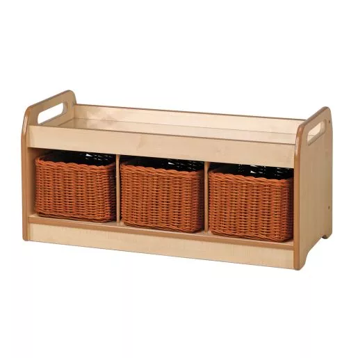 Millhouse™ Low Mirror Play Unit with 3 Baskets