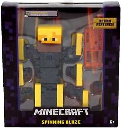 Minecraft Spinning Blaze 5'' Figure