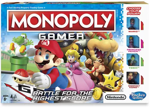 Monopoly Super Mario Gamer Edition Board Game