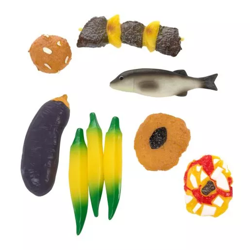Multicultural African Food Play Set - 9 Pieces