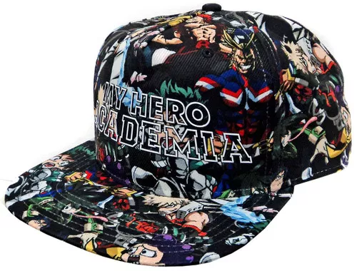 My Hero Academia Sublimated Snapback Cap Apparel