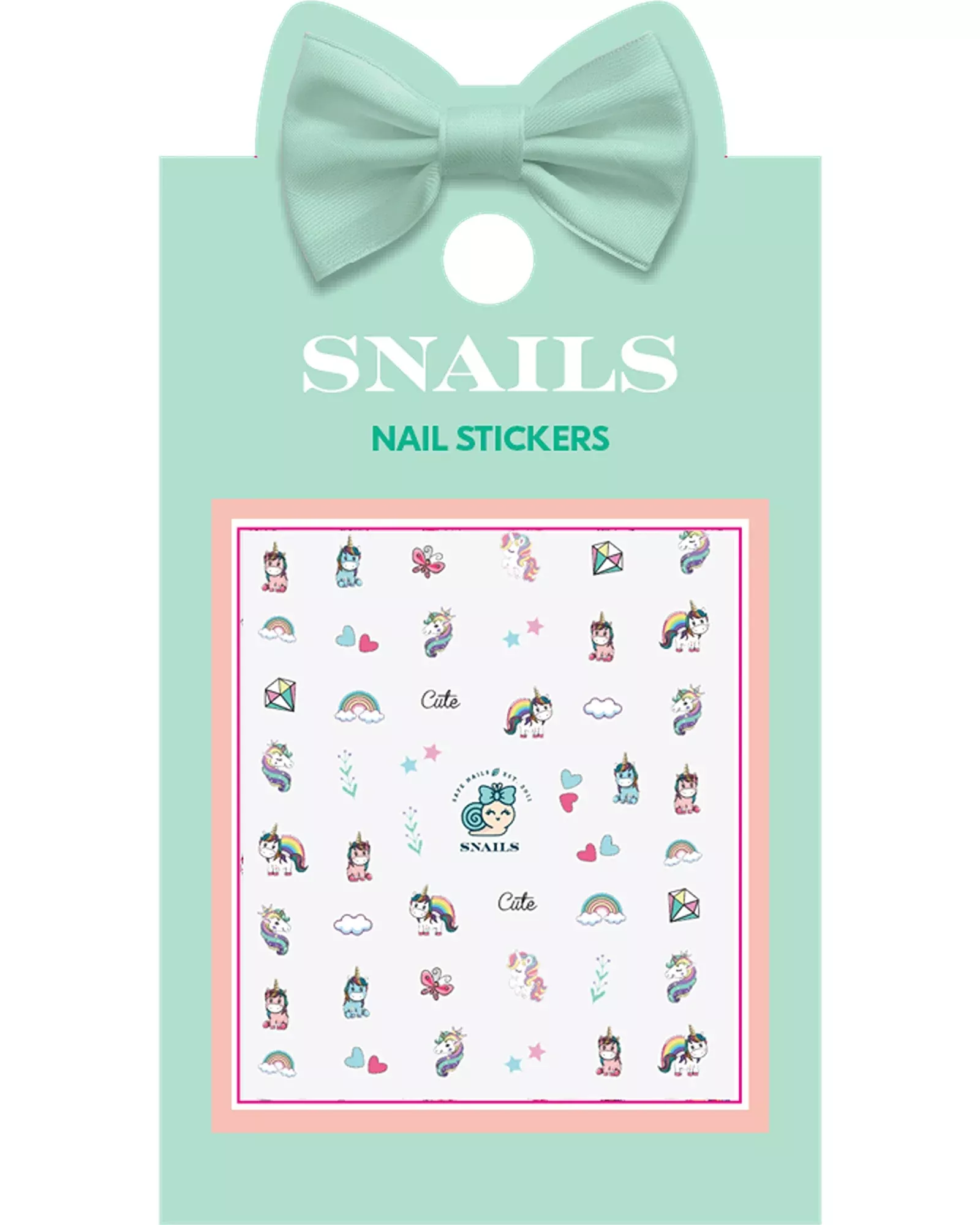 Nail Sticker Unicorn Queen