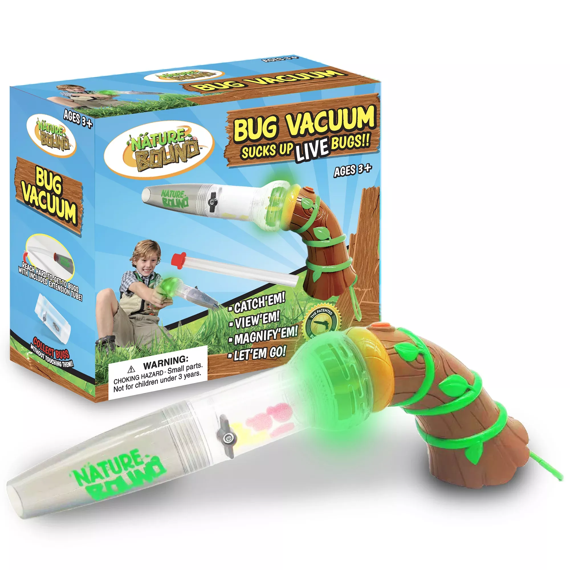 Nature Bound Bug Catcher Explorer Set - Insect Vacuum with LED Light