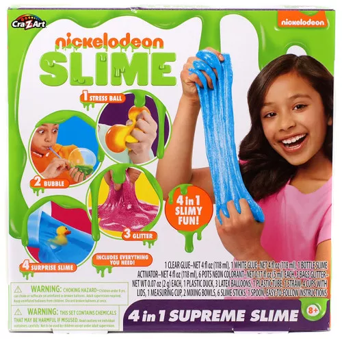 Nickelodeon 4 in 1 Supreme Slime Kit