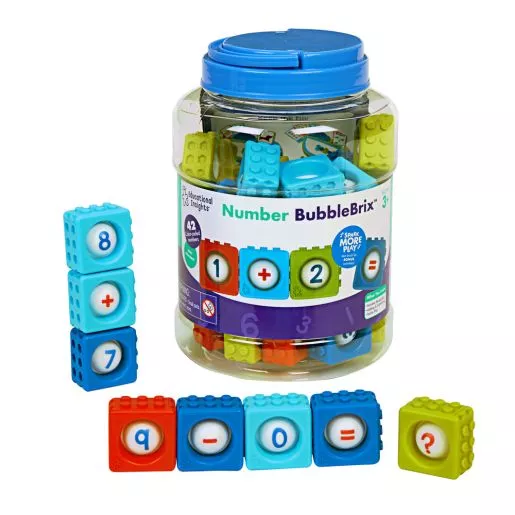 Number BubbleBrix - 42 pcs