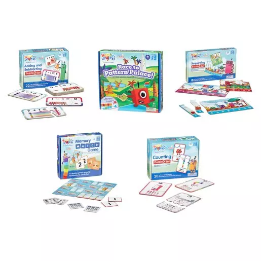 Numberblocks Mega Math Kit of 5 - 341pc